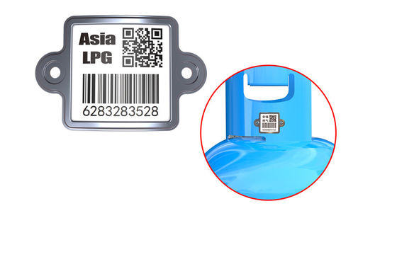 بارکد LPG و QR کد پیگیری سیلندر در فضای باز نشکن