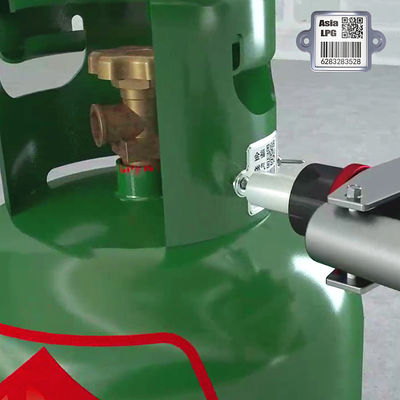 LPG Cylinder Traking Qr Code مقاومت در برابر روغن فرابنفش