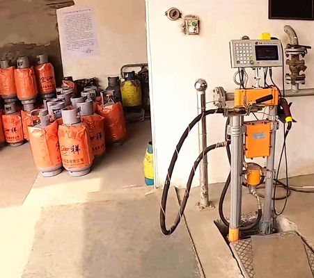 تجهیزات پر کننده سیلندر گاز ضد انفجار 1.6 مگاپاسکال در برابر زلزله