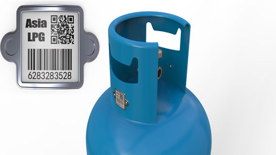 بارکد سیلندر با مقاومت بالا در برابر 800 Anti ضد UV برای ردیابی سیلندر LPG