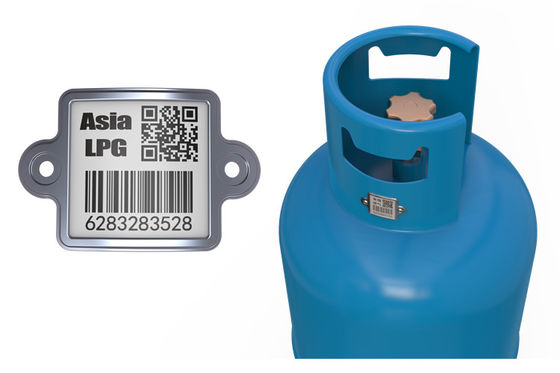 برچسب های بطری گاز مقاومت خراش کامپوزیت فلزی سرامیک XiangKang شناسایی دیجیتال