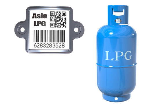 بارکد LPG و QR کد پیگیری سیلندر در فضای باز نشکن