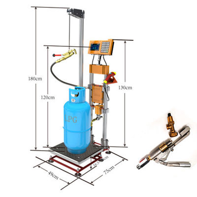 ATEX ضد انفجار LPG پخت و پز دستگاه پرکن سیلندر گاز انتقال داده بی سیم
