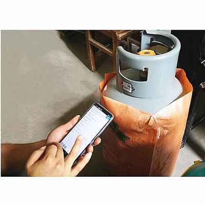 پخت و پز سیلندر گاز ردیابی بارکد مخزن گاز Qr دارایی محافظت در برابر UV
