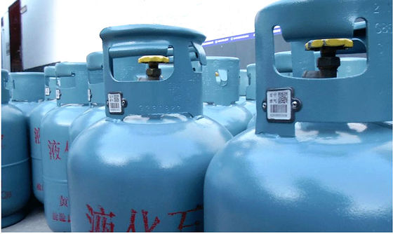 برچسب های فلزی سرامیک LPG سیلندر ردیابی 800 درجه مقاومت در برابر اشعه ماوراء بنفش