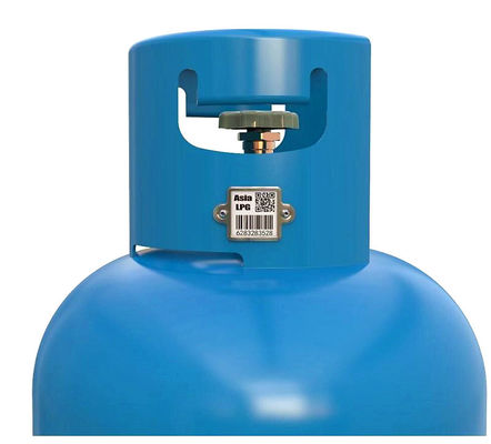 برچسب های فلزی سرامیک LPG سیلندر ردیابی 800 درجه مقاومت در برابر اشعه ماوراء بنفش