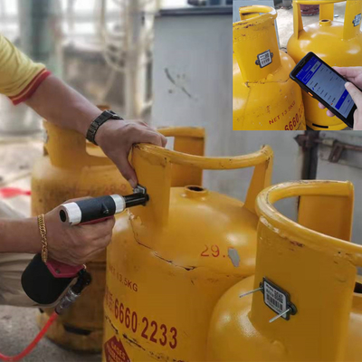 Quick Scan LPG Cylinder Tracking Tag Proof Shotblasting