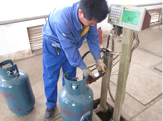 ماشین آلات پرکن سیلندر گاز LPG ضد انفجار ATEX بخش 50 گرمی
